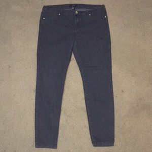 Forever 21 gray skinny jeans